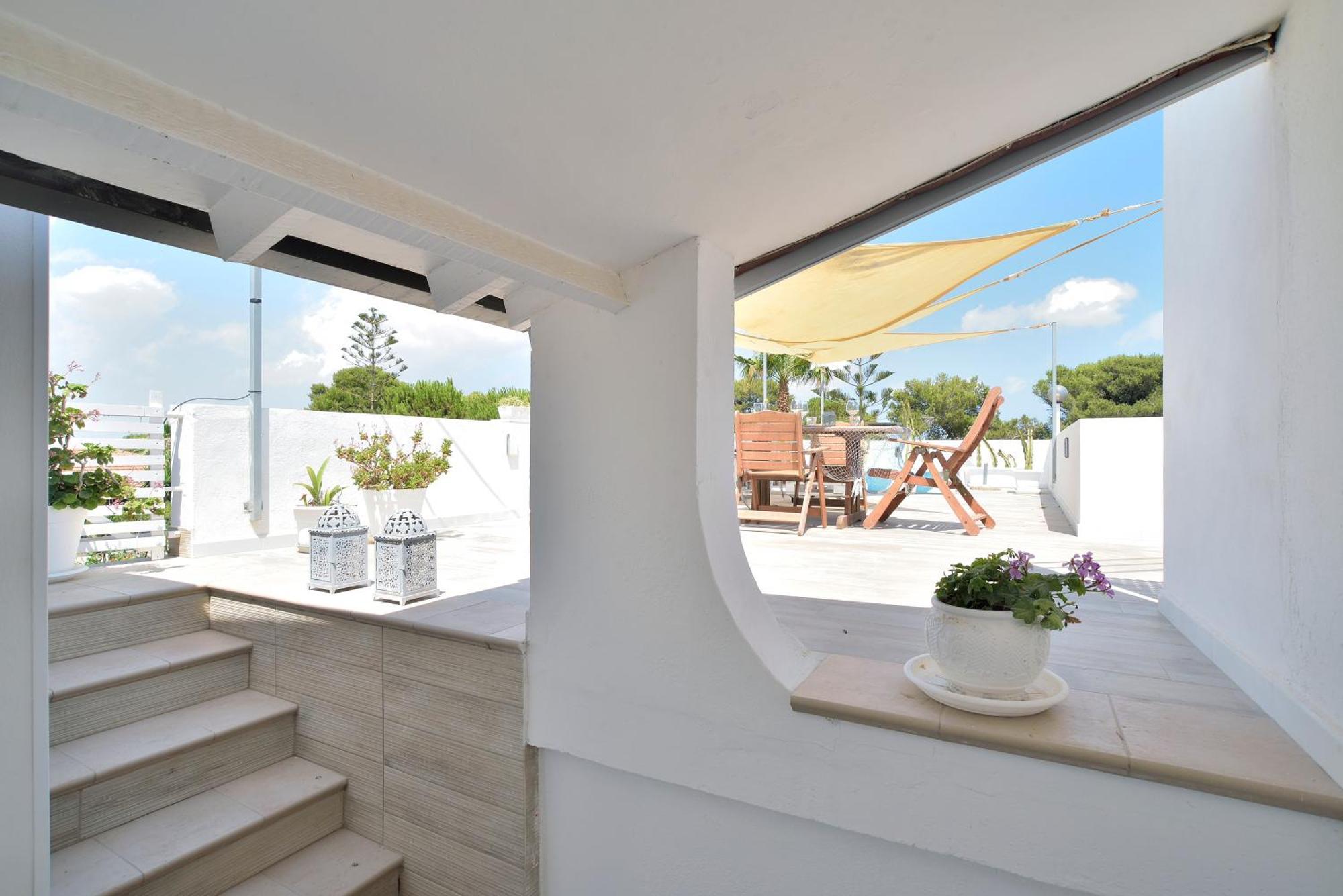 Romantic House Terrazza Vista Mare Santa Maria Del Focallo Pokoj fotografie